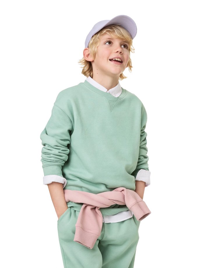 Свитшот для мальчика Зеленый XS